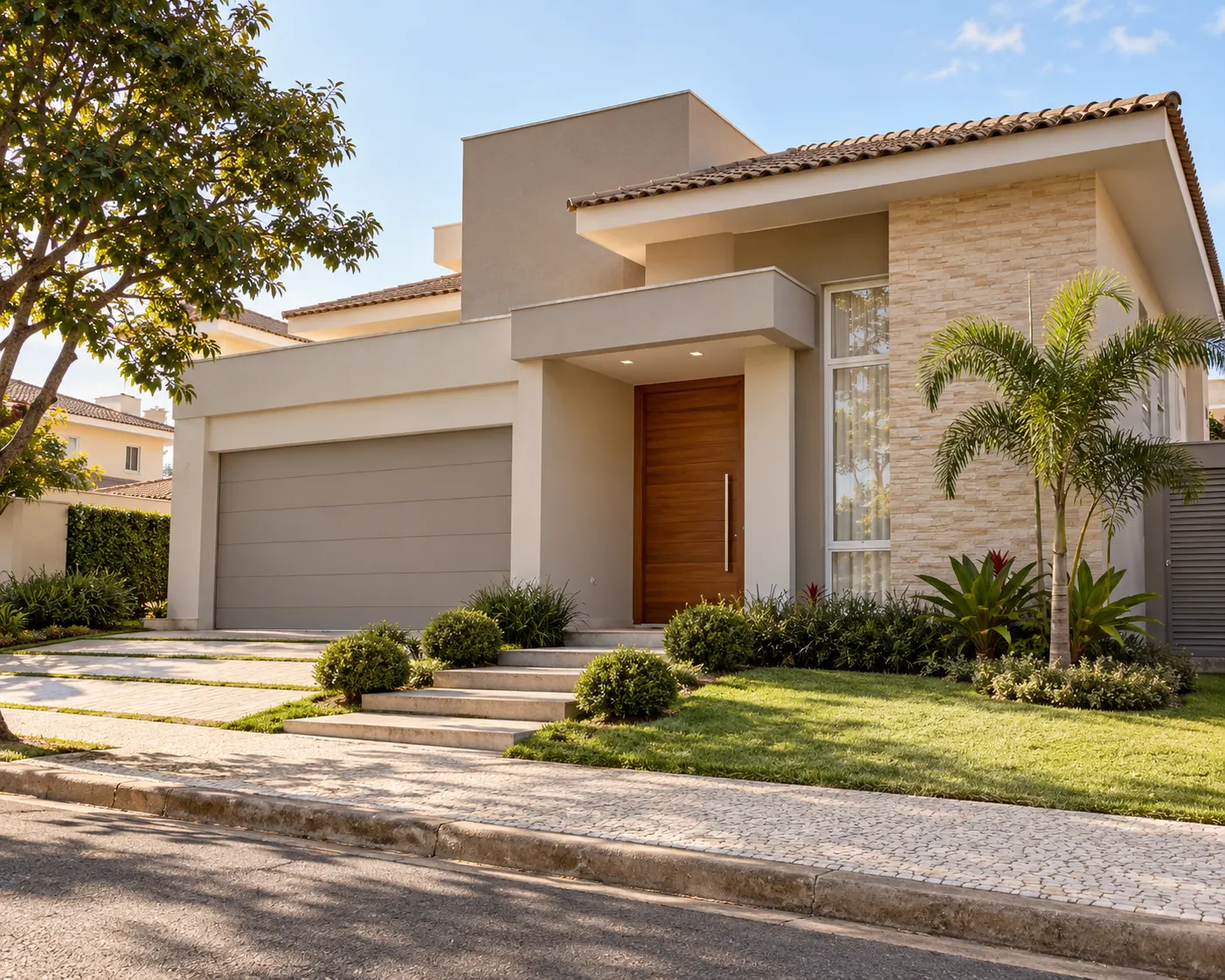 Residência urbana contemporânea